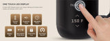 Nuwave Hot Brew Self-Heating Travel Mug with LED Display and Brewing System