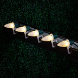 25-Count C9 LED Christmas String Lights, 25FT Smooth Plastic Bulb String Lights