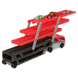 Hot Wheels Mega Hauler Set – Expandable Truck & 4 Die-Cast Cars