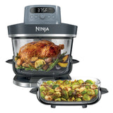 Ninja Crispi Pro 6-in-1 Glass Air Fryer, 1800W Countertop Oven with 2 Glass Bowls