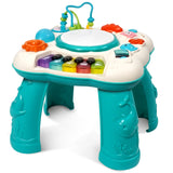12.6" Musical Learning Table Set – 7-in-1 Ocean Activity Center for Babies 6–36 Months, Green