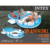 Intex Splash 'n Chill Inflatable Relaxation Island Float with Built-In Cooler