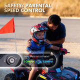HOVER HEART 36V 500W Electric Youth ATV with Dual Suspension & 10-Mile Range