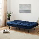 Memory Foam Futon Sofa Bed Couch Sleeper Convertible Foldable Loveseat