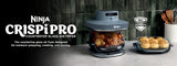Ninja Crispi Pro 6-in-1 Glass Air Fryer, 1800W Countertop Oven with 2 Glass Bowls