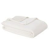 Berkshire Blanket Herringbone Plush VelvetLoft Blanket, All-Season Soft Bed Blanket