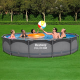 Bestway Steel Pro MAX 13ft x 30in Above Ground Pool Set w/ Filter Pump