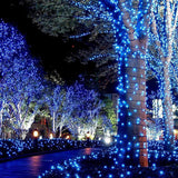 52.3 ft Solar String Lights, 160 LED Outdoor Fairy Lights with 8 Modes