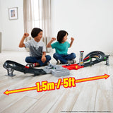 3-Car Hot Wheels Formula 1 Grand Prix Circuit Track Set – 3-Lane Booster, Lap Counter & DRS Overtake