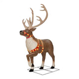 Home Accents Holiday 8.5 ft. Giant Pre-Lit LED Towering Reindeer Yard Décor