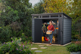 Keter Cortina 9' x 7' Premium Modern Outdoor Storage Shed