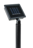 Ideaworks LED Solar Paw Print Pathway Lights – 4 Pack Decorative Outdoor Solar Garden Stake Lights