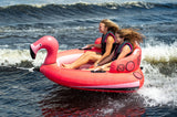 HO Sports Flamingo 2 Towable Tube – 2-Person Inflatable Cockpit Boat Tube