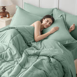 Lightweight Cooling Quilted Comforter, All Season Down Alternative Duvet