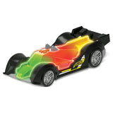Hot Wheels Color Crashers Hi-Tech Missile – Motorized Red Vehicle with Lights & Sounds