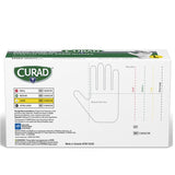 Curad Basic Care 3G Vinyl Exam Gloves, 300 Count