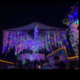 360 LED Icicle Christmas Lights, 29.5 ft Connectable Waterproof Curtain String Lights