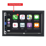 Dual XDCPA10BT 7" Double DIN Car Stereo, Apple CarPlay Android Auto Bluetooth