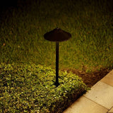 VOLT Max Spread Brass Path & Area Light – LED Landscape Pathway Light