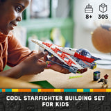 LEGO Star Wars Jedi Bob's Starfighter 75388 Toy Set with Figures
