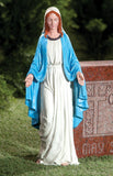 Traders 19.5" Virgin Mary Garden Statue, Weather-Resistant Resin Blessed Mother Sculpture