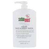 Sebamed Liquid Face & Body Wash Set with Refill Packs – 4 Large Refills + Travel Size
