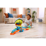 Hot Wheels City Shark Chomp Beach Playset – Figure-8 Stunt, Gap Jump & Speed Snap Track