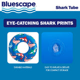 Bluescape Inflatable Swim Tube Pool Float, 31" Tropical Ring Float