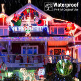 360 LED Icicle Christmas Lights, 29.5 ft Connectable Waterproof Curtain String Lights