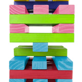 Hey! Play! Giant Wooden Blocks Tower Stacking Game,
