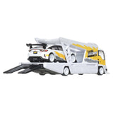 2-Piece Hot Wheels Legends Team Transport 1:64 Set – Honda Civic Type R & Kousoku Hauler