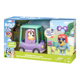 Bluey Chat Mates Grannies Car with 5.5" Talking Janet Figure – 10 Phrases & Accessories