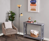 Mainstays Combo Floor Lamp With Reading Light
