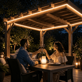 Better Homes & Gardens 32 ft RGB Outdoor Neon Strip Lights – 800 LED Plug-In Weather-Resistant Flexible Neon Light Strip