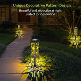 6 Pack Solar Pathway Lights, Outdoor Solar Powered LED Landscape Lighting