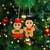 Brickcraft Bricktanicals Gingerbread Family Christmas Ornaments Building Kit, 85-Piece Set