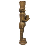 Member’s Mark 6' Sculpted Classic Nutcracker with Natural Wood-Look Finish