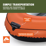 Ozark Trail 2-Person Inflatable Recreational Raft Set with Oars & Hand Pump