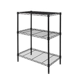 Hyper Tough 3-Tier Wire Shelving Rack, 750 lb Capacity Metal Shelf