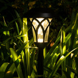 GIGALUMI 6 Pack Solar Pathway Lights – High-Lumen LED Landscape Lights
