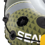 Intex Seahawk 2 Inflatable Boat Set with Oars, Pump & Fishing Rod Holders