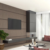 Artika Sonolok Acoustic Slat Wall Panels – Sound Absorbing MDF & Felt Panel Kit
