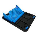 LED Cornhole Board Set with Light-Up Targets and 6 Bean Bags