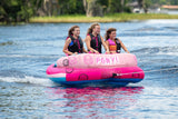 HO Sports Pony 3 Towable Tube – 3-Person Inflatable Cockpit Boat Tube