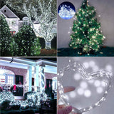 4-Pack 33 ft 100 LED Battery Operated Fairy String Lights with Remote