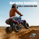 Arshin 40cc 4-Stroke Gas Youth ATV, All-Terrain 4 & Wheelers, 25 Miles Range