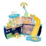 Bluey Cruise Ship Playset – 5 Play Areas, 15+ Pieces & Exclusive Bluey and Bingo Figures