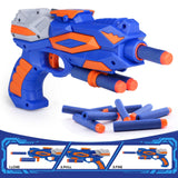 Carsky Electronic Scoring Foam Dart Target Game with Blaster, Auto-Reset Target Board and Stand