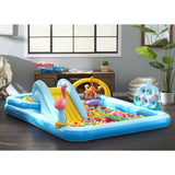 Intex Jungle Adventure Play Center Kiddie Pool with Slide, Sprayer & Games, 96" x 78" x 28"