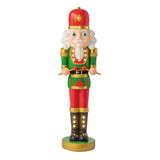 Morris Costumes 4FT Light-Up Nutcracker with Drumsticks Blow Mold Decoration